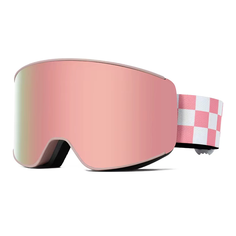 pink lens ski goggles Speedlane